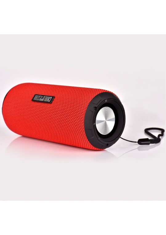 Portable Outdoor Speaker M2S Red 12W Fabric Covering Waterproof Bluetooth Speakers for PAD,Mobile,Laptop PC MP3 Player Red